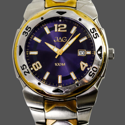 Monty's JAG J739A Two-Tone Quartz Watch 42mm #69504