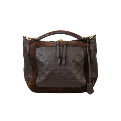 Louis Vuitton Audacieuse PM Bag | Monogram Empreinte & Suede | Brown #70397