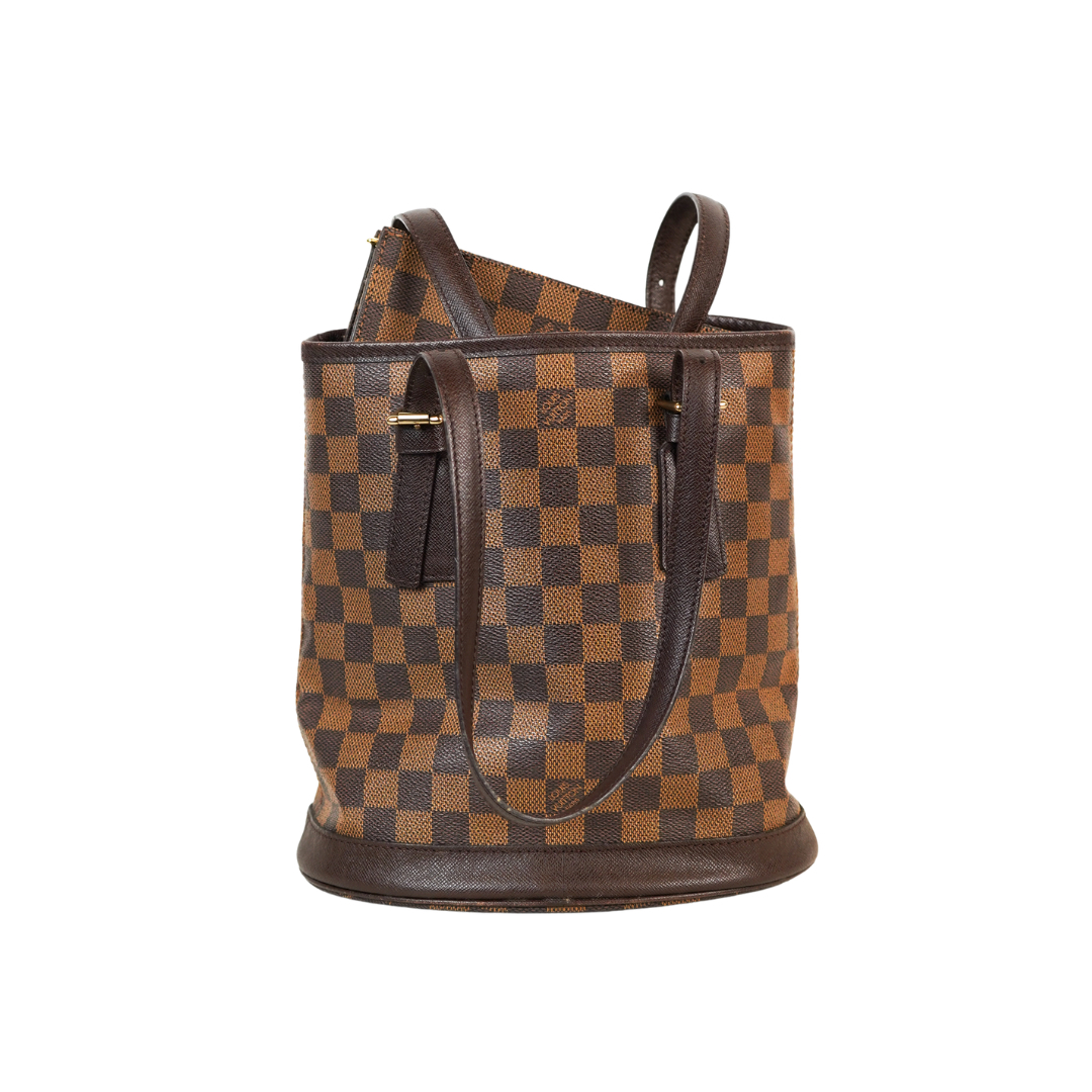 Louis Vuitton Marais Bucket Bag | Damier Ebene Canvas | AR0988 | 23 x 25 x 16cm #70402 Louis Vuitton Marais Bucket Bag | Damier Ebene Canvas | AR0988 | 23 x 25 x 16cm #70402 - Image 2