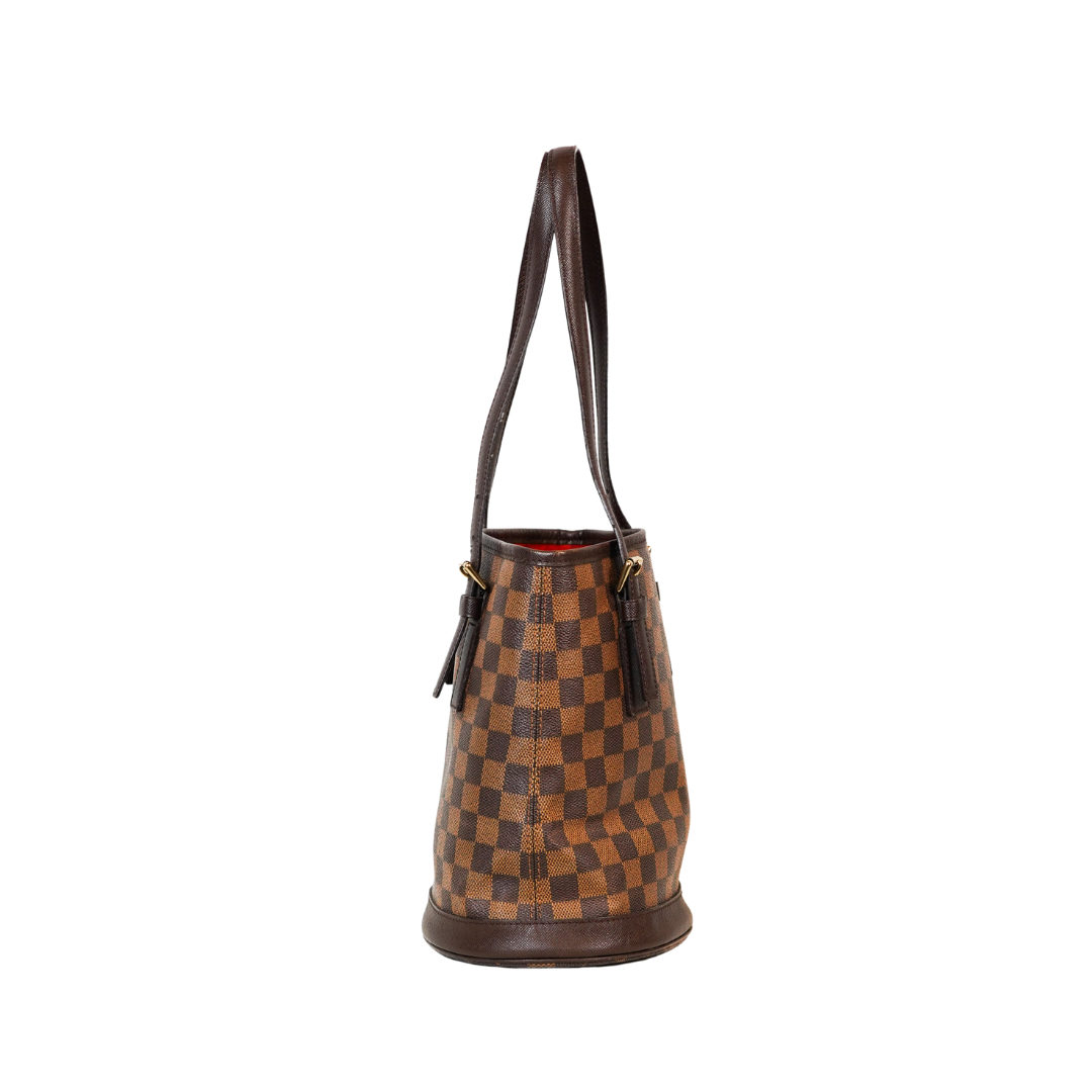 Louis Vuitton Marais Bucket Bag | Damier Ebene Canvas | AR0988 | 23 x 25 x 16cm #70402 Louis Vuitton Marais Bucket Bag | Damier Ebene Canvas | AR0988 | 23 x 25 x 16cm #70402 - Image 5