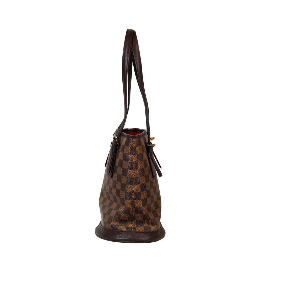 Louis Vuitton Marais Bucket Bag | Damier Ebene Canvas | AR0988 | 23 x 25 x 16cm #70402 Louis Vuitton Marais Bucket Bag | Damier Ebene Canvas | AR0988 | 23 x 25 x 16cm #70402 - Image 10