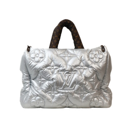 Louis Vuitton OnTheGo Pillow GM Bag | Econyl | Silver #70419