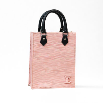 Louis Vuitton Petit Sac Plat | Rose Ballerine Epi Leather | CA3200 #70406