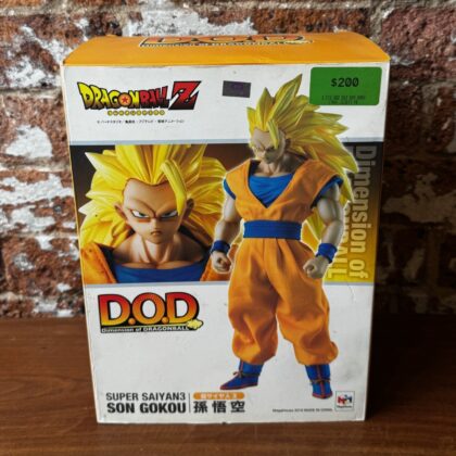Megahouse Dimension Of Dragonball D.O.D. Super Saiyan 3 Son Gokou Figure #69694