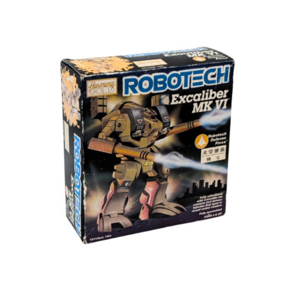 Robotech Excalibur MK VI Action Figure New in Box — Box Damaged | With Sticker Sheet #70048