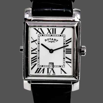 Rotary Swiss Traveler Reversible Dual Watch Revelation GS02901 | Swiss Made Quartz #70168