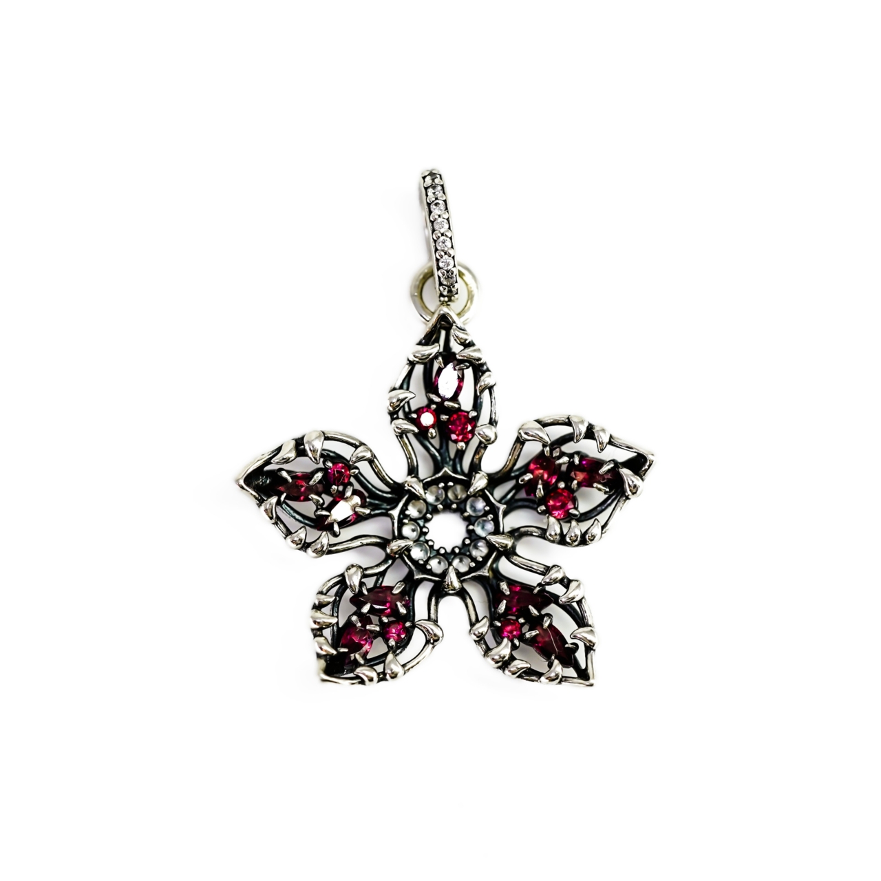 Pandora Sterling Silver Stranger Things Demogorgon Large Dangle Charm Pendant #69852 Pandora Sterling Silver Stranger Things Demogorgon Large Dangle Charm Pendant #69852