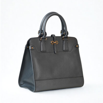 Salvatore Ferragamo Brianna Tote Bag | Charcoal | DY-21 D290 #70390