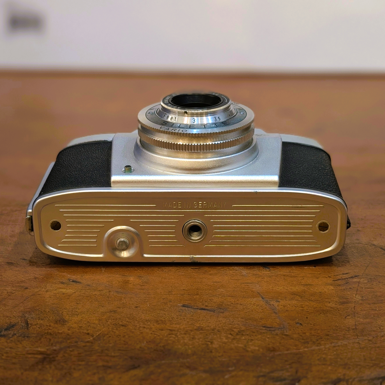 Vintage Agfa Silette Vario 35mm Viewfinder Camera with Color-Agnar f/3.5 45mm Lens & Case #58551 - Image 5