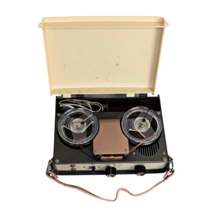 Vintage Sandy Deluxe Portable Reel-to-Reel Tape Recorder c.1960s — Sold As-Is #70053
