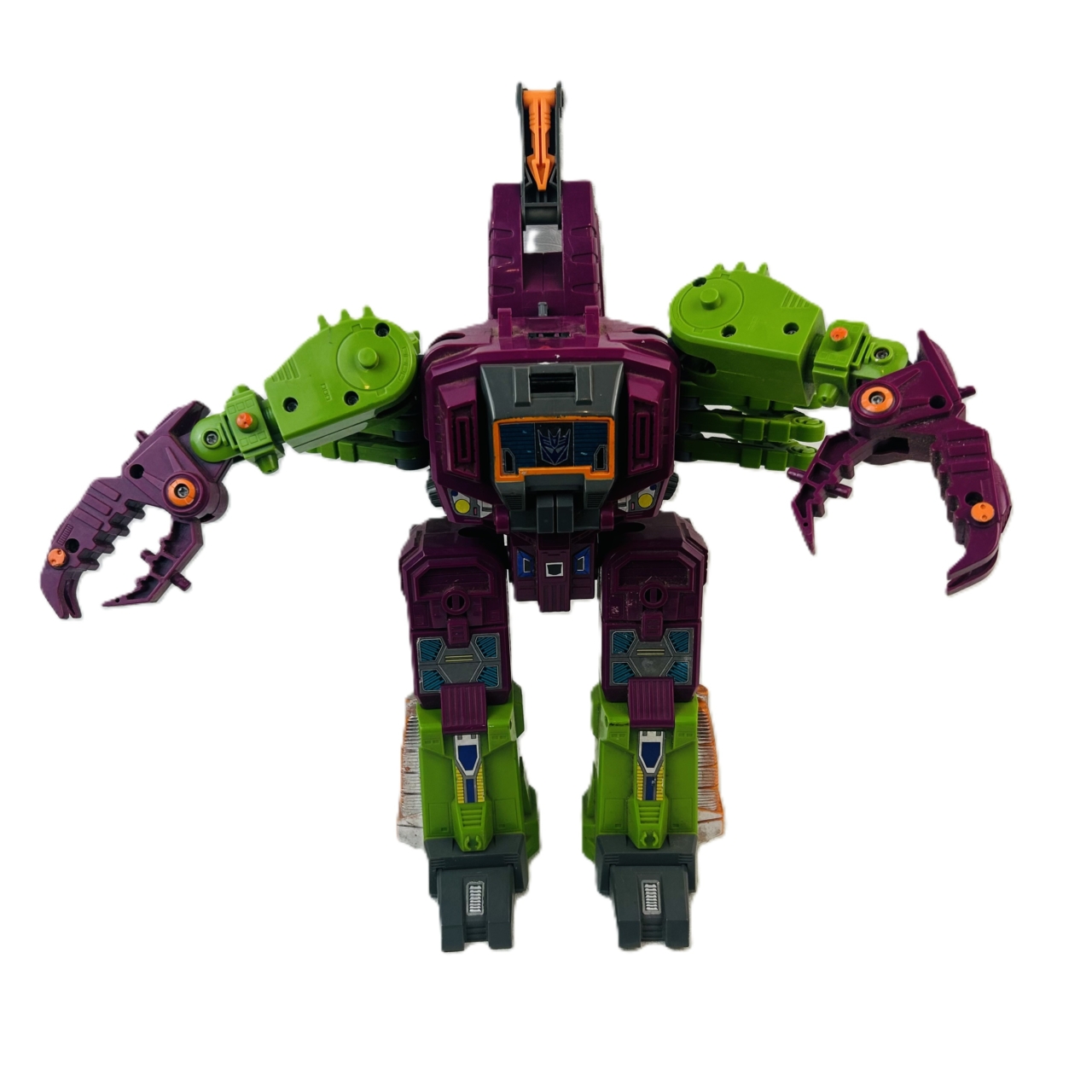Vintage Scorponok G1 Transformers Decepticon Headmaster | 1987 | Missing Head — Sold As-Is #70050-3