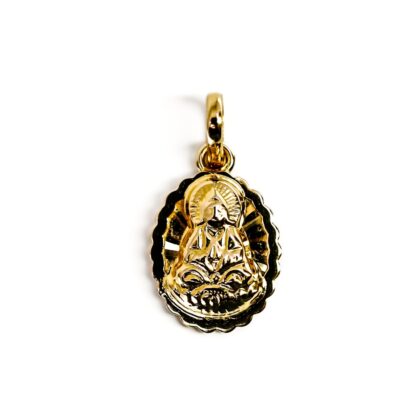 18ct Yellow Gold Buddha Pendant | 13 x 11mm | 0.7g #70219-1