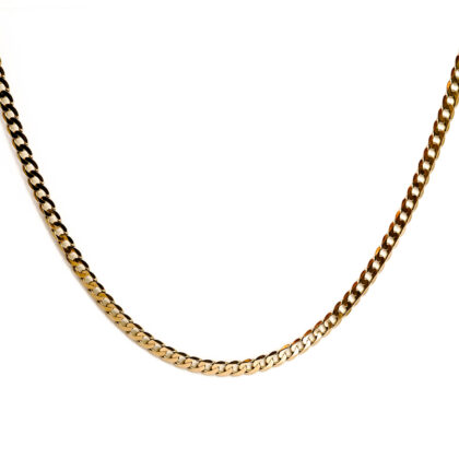 9ct Yellow Gold Curb Chain | Italian | 57cm | 5.8mm | Hallmarked 375 Italy | 22.3g #70428
