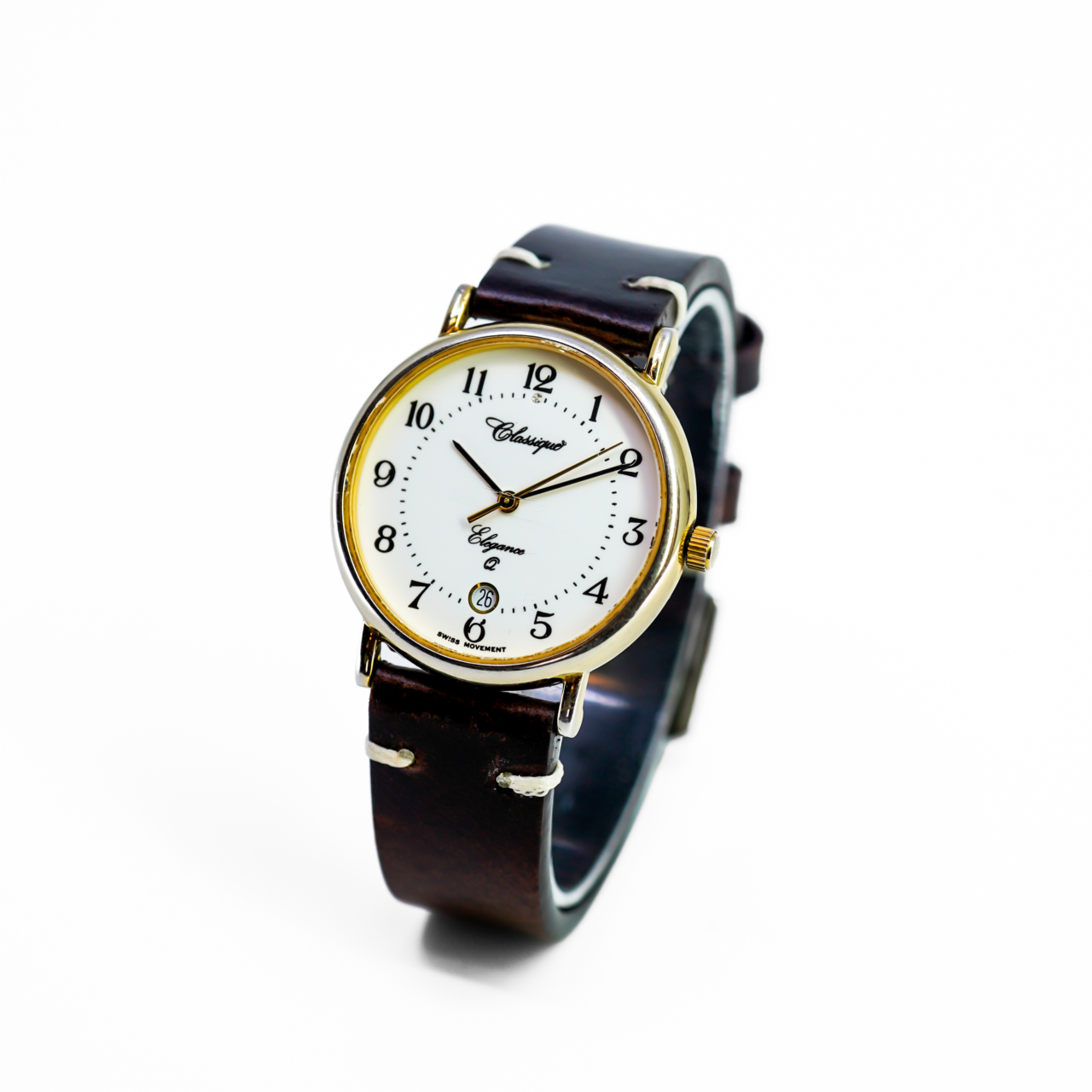 Classique Elegance Quartz Watch | 35mm | Two-Tone | Swiss Movement #70177 Classique Elegance Quartz Watch | 35mm | Two-Tone | Swiss Movement #70177 - Image 2