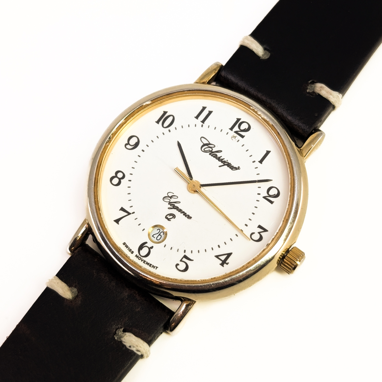 Classique Elegance Quartz Watch | 35mm | Two-Tone | Swiss Movement #70177 Classique Elegance Quartz Watch | 35mm | Two-Tone | Swiss Movement #70177 - Image 3