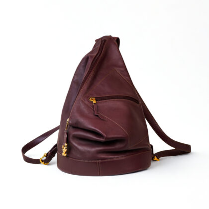 Loewe Anton Sling Backpack | Burgundy #70410