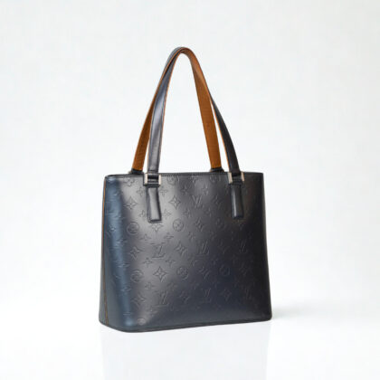 Louis Vuitton Mat Stockton Tote Bag | Blue Vernis | LM1002 #70391