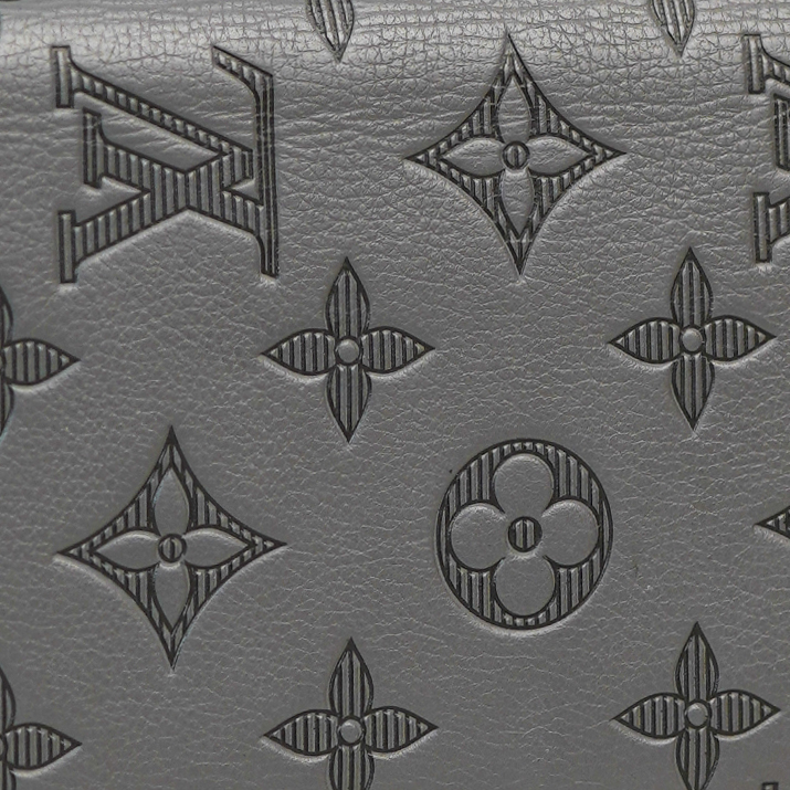 Louis Vuitton Portefeuille Brazza Long Wallet | Monogram Shadow | Grey #70415 Louis Vuitton Portefeuille Brazza Long Wallet | Monogram Shadow | Grey #70415 - Image 14