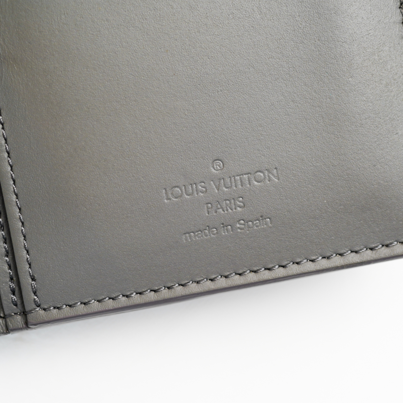 Louis Vuitton Portefeuille Brazza Long Wallet | Monogram Shadow | Grey #70415 Louis Vuitton Portefeuille Brazza Long Wallet | Monogram Shadow | Grey #70415 - Image 12