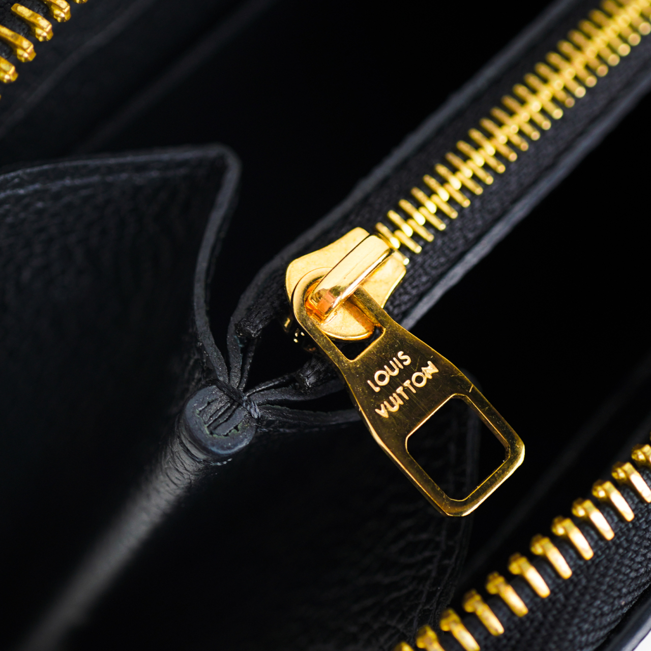 Louis Vuitton Zippy Wallet | Black Monogram Empreinte | Long #70414 Louis Vuitton Zippy Wallet | Black Monogram Empreinte | Long #70414 - Image 12