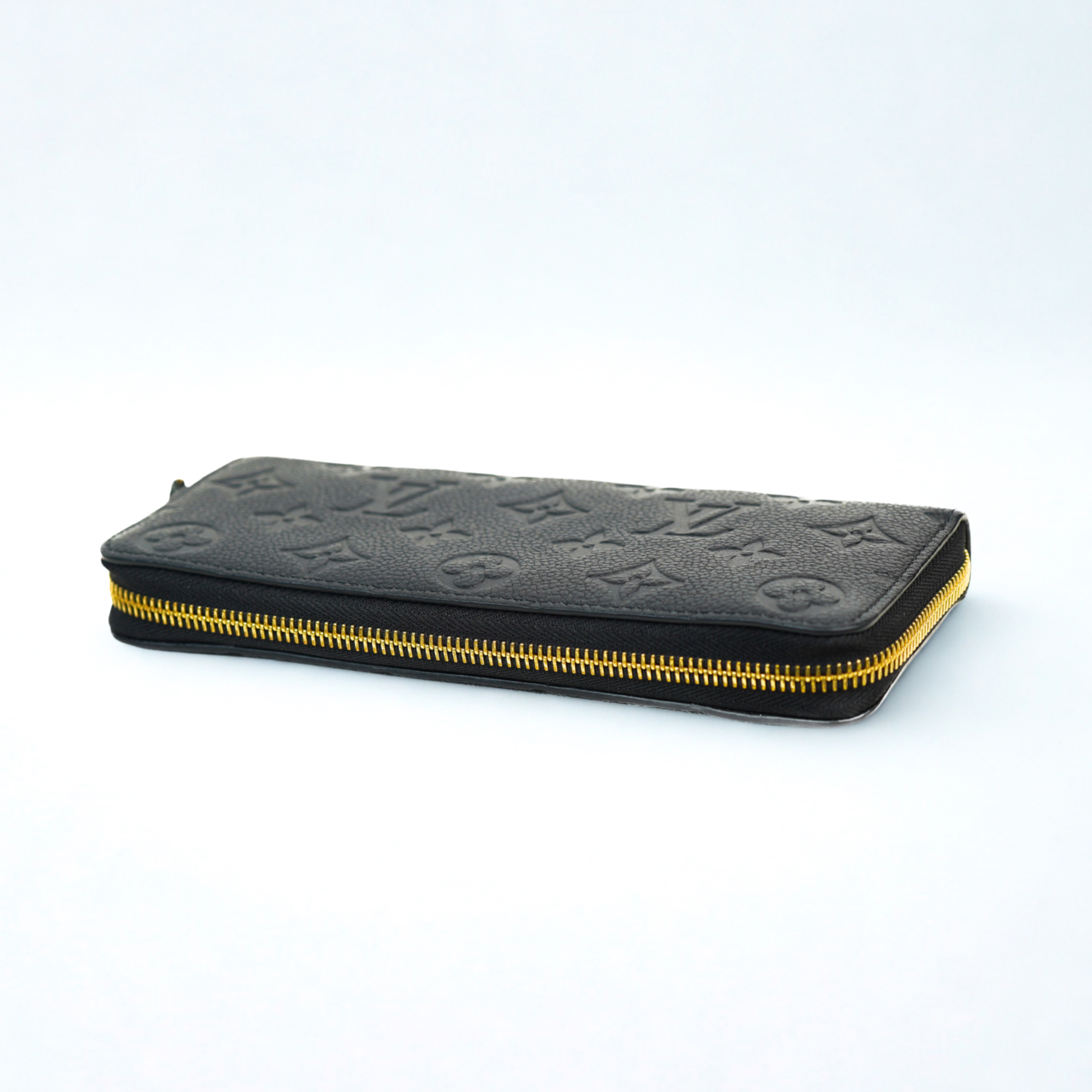 Louis Vuitton Zippy Wallet | Black Monogram Empreinte | Long #70414 Louis Vuitton Zippy Wallet | Black Monogram Empreinte | Long #70414 - Image 2