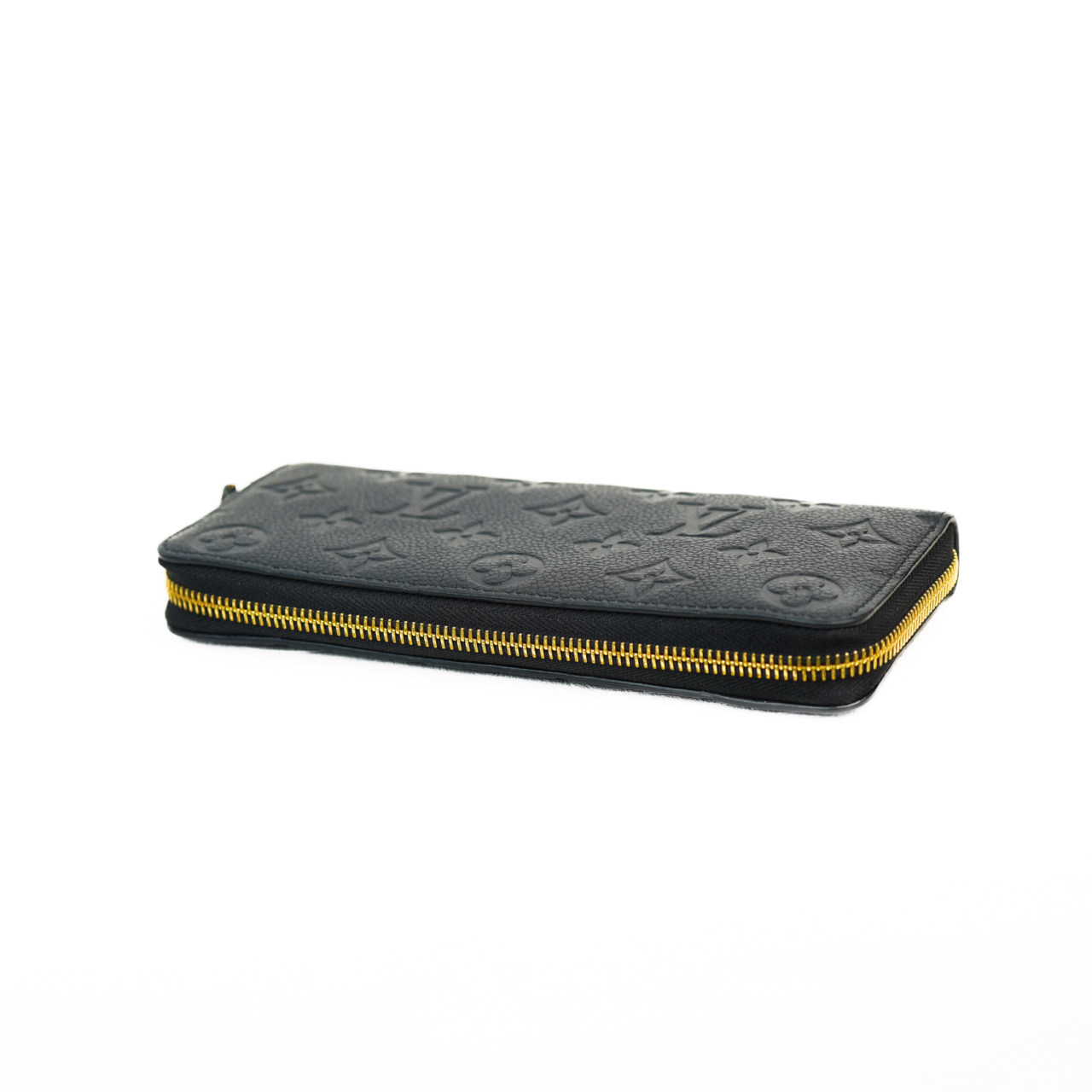 Louis Vuitton Zippy Wallet | Black Monogram Empreinte | Long #70414 Louis Vuitton Zippy Wallet | Black Monogram Empreinte | Long #70414 - Image 5