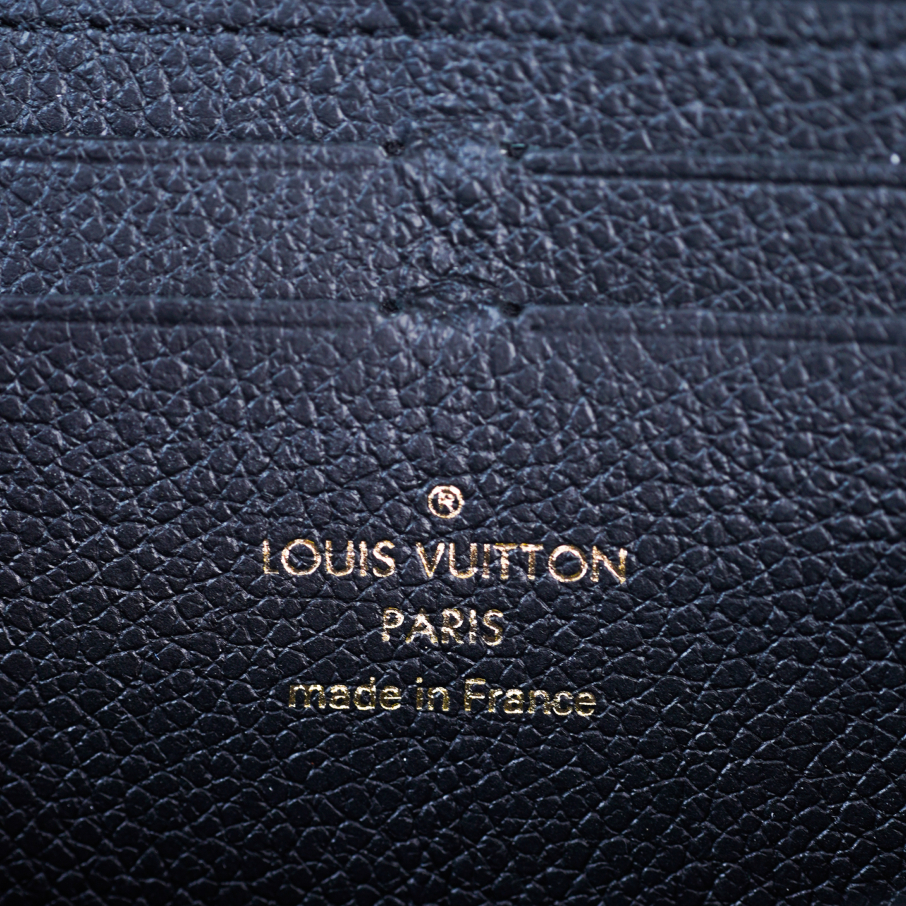 Louis Vuitton Zippy Wallet | Black Monogram Empreinte | Long #70414 Louis Vuitton Zippy Wallet | Black Monogram Empreinte | Long #70414 - Image 11