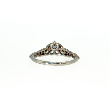 Pandora Sterling Silver Fairytale Tiara Ring | Cubic Zirconia | Hallmarked S925 ALE | 2.4g #70120