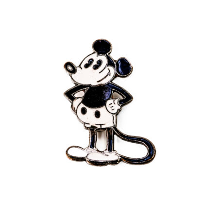 Rare Vintage Mickey Mouse Enamel Pin Badge | Lemane | c.1930 | 31mm #70303