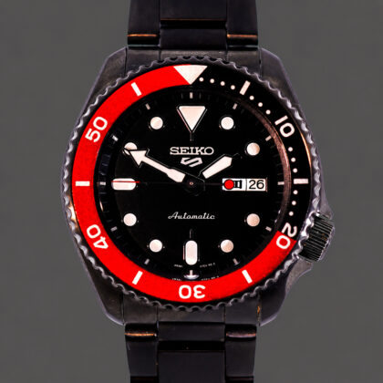 Monty's Seiko 5 Sports SRPH53K Supercars Limited Edition Automatic Watch | 1156/2021 | 42mm | Box Included #70370