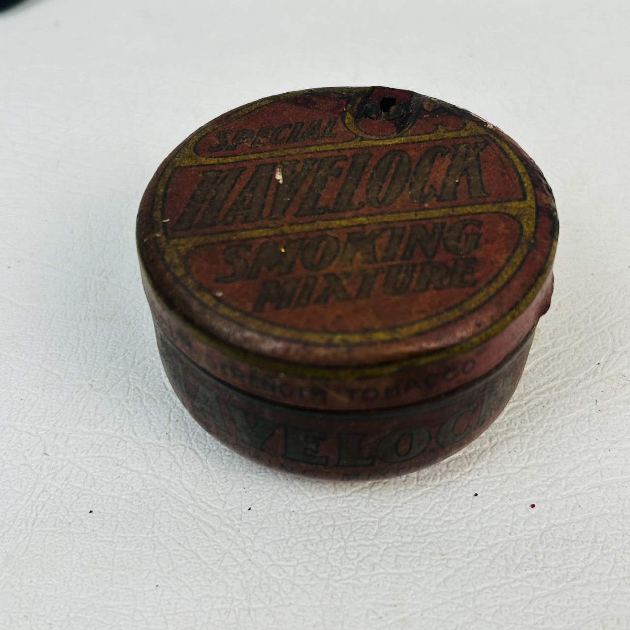 havelock tobacco tin Special Havelock Smoking Mixture Vintage Tobacco Tin | British Australasian  Tobacco Co. | Melbourne | 7cm #70423-1
