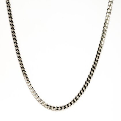 Sterling Silver Curb Link Chain Necklace | 55cm | 5.5mm | 29.2g | Hallmarked 925 #70188