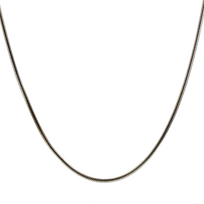 Monty's Sterling Silver Snake Chain Necklace | 50cm #70535