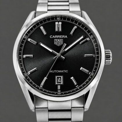 TAG Heuer Silver Carrera Automatic Watch | Ref. WBN2110 #70186