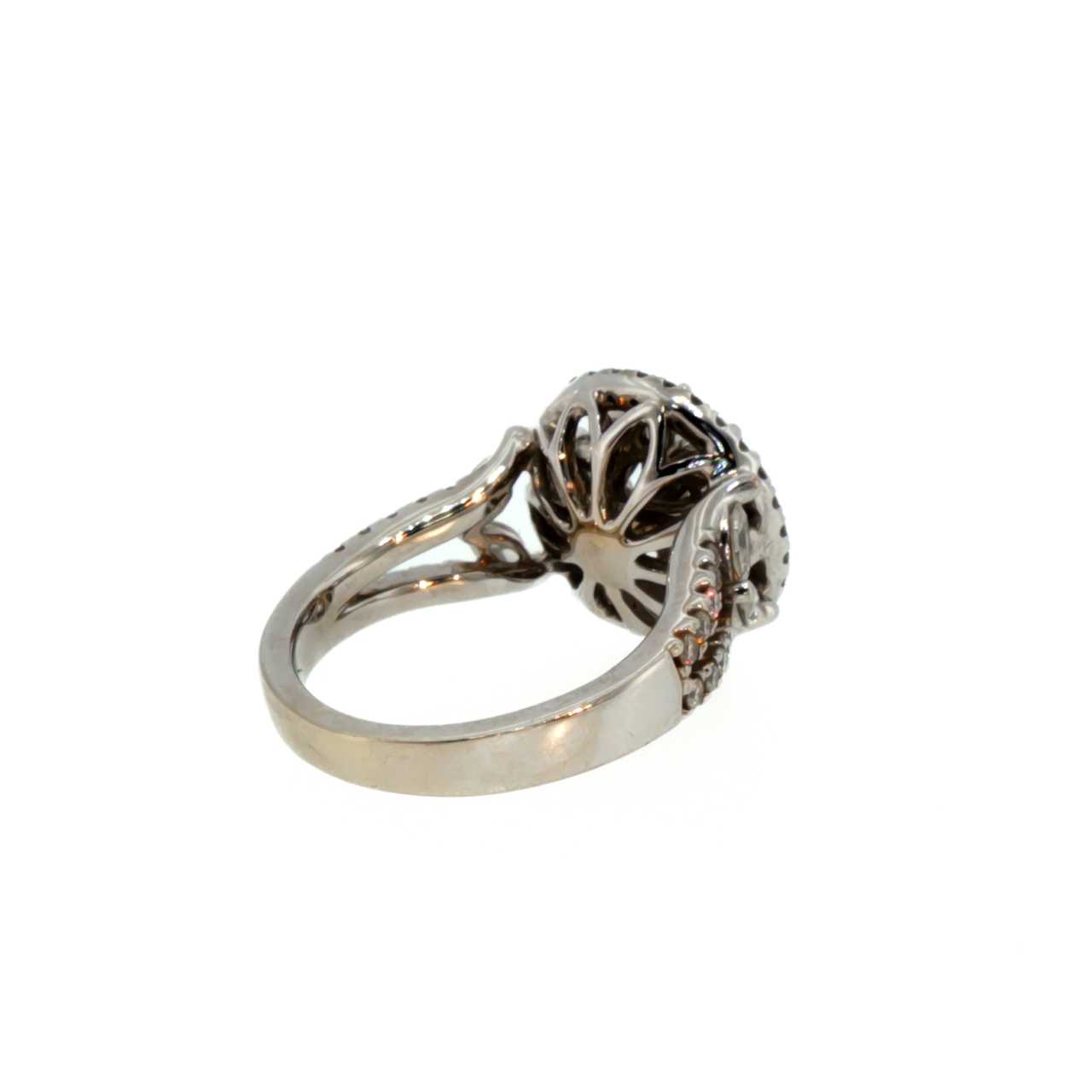 18ct White Gold Diamond Floral Cluster Ring Size K½ 7.2g Valued $7,920 #70439 18ct White Gold Diamond Floral Cluster Ring Size K½ 7.2g Valued $7,920 #70439 - Image 10