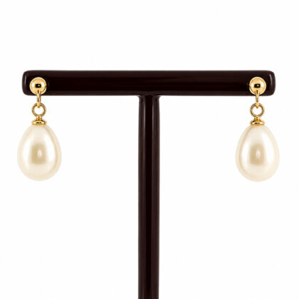 Monty's 14ct Yellow Gold Freshwater Pearl Drop Earrings #70489