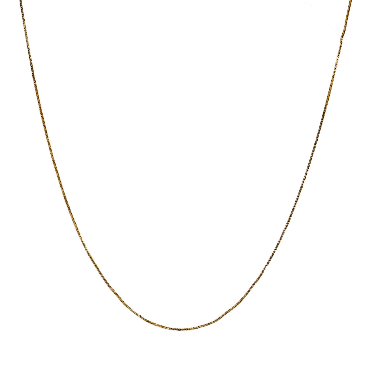 18ct Yellow gold Foxtail link Chain Necklace 48cm #70610 18ct Yellow gold Foxtail link Chain Necklace 48cm #70610