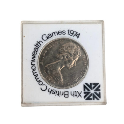 1974 New Zealand British Commonwealth Games $1 Coin | Christchurch #70117