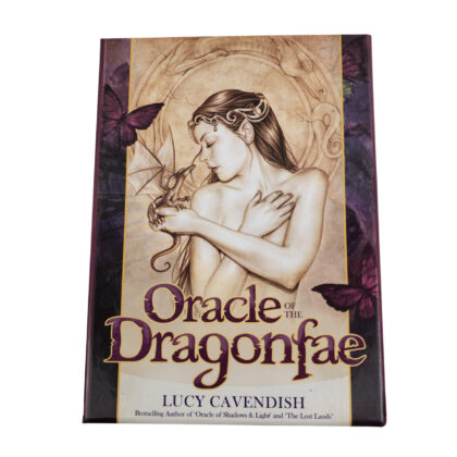 2008 Oracle of the Dragonfae Lucy Cavendish Oracle Cards Guidebook Blue Angel #71035-10