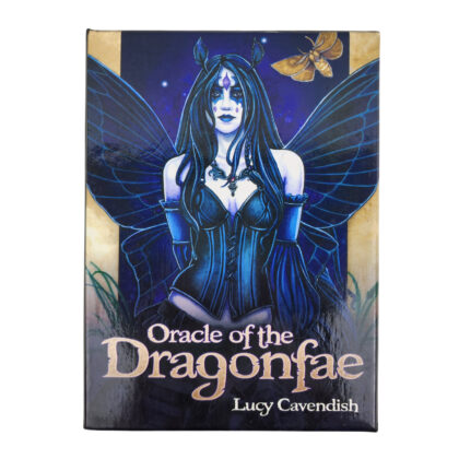 2008 Oracle of the Dragonfae Lucy Cavendish Oracle Cards Guidebook Open Box Unused #71035-9