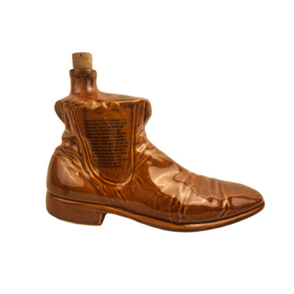Riversands Vineyards Barnaby Joyce RM Williams Boot Decanter | Ceramic Bottle #63780