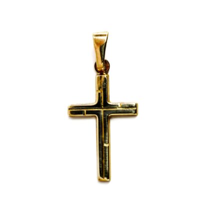 9ct Yellow Gold Cross Pendant #69844