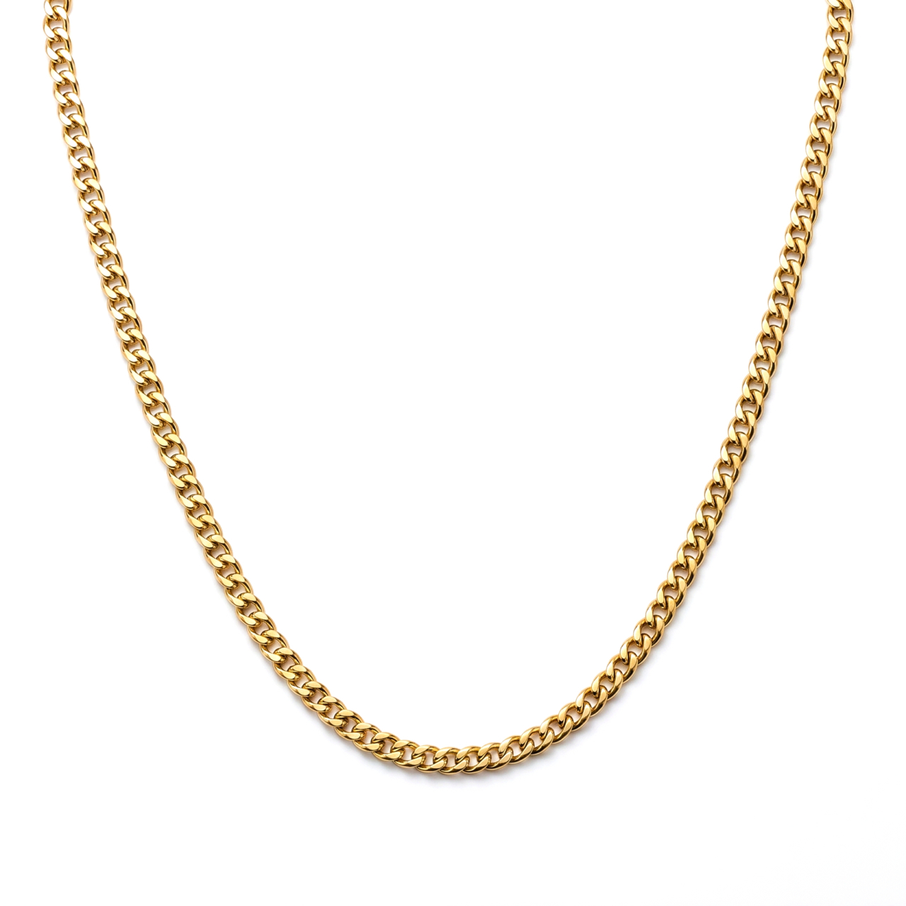 9ct Yellow Gold Curb Link Chain Necklace 55cm Hallmarked 375 Italy #71071 9ct Yellow Gold Curb Link Chain Necklace 55cm Hallmarked 375 Italy #71071