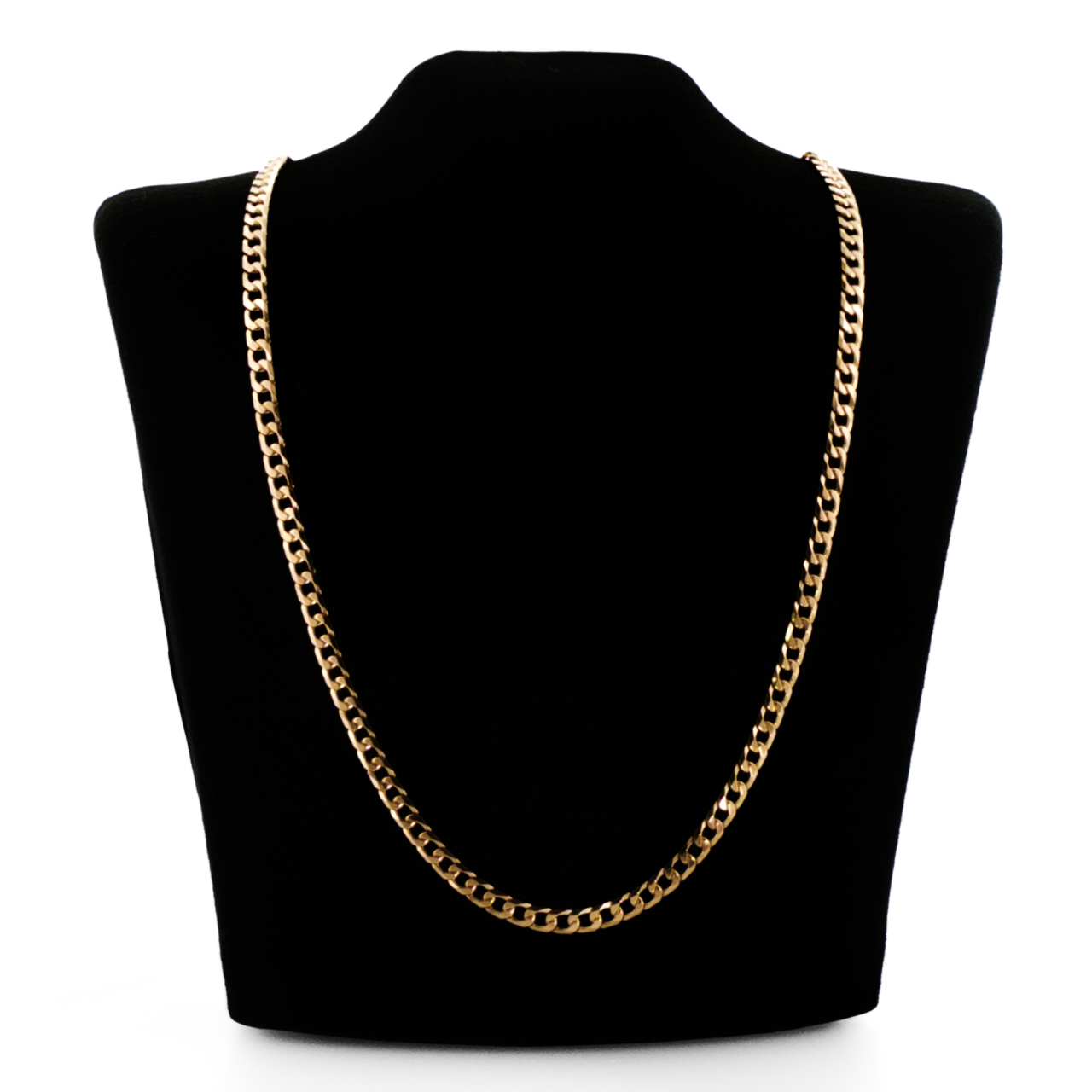 9ct Yellow Gold Curb Link Chain Necklace 55cm Hallmarked 375 Italy #71071 9ct Yellow Gold Curb Link Chain Necklace 55cm Hallmarked 375 Italy #71071 - Image 8