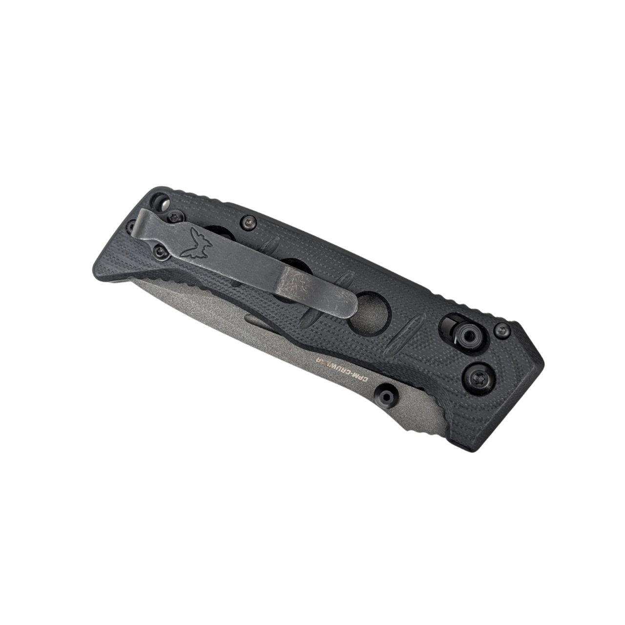 Benchmade Mini Adamas 273GY-1 Folding Pocket Knife | CPM-CruWear Steel | Grey Stonewash #70680 Benchmade Mini Adamas 273GY-1 Folding Pocket Knife | CPM-CruWear Steel | Grey Stonewash #70680 - Image 2