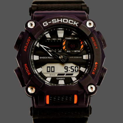 Monty's Casio G Shock GA-900 Digital and Analogue Watch #70521