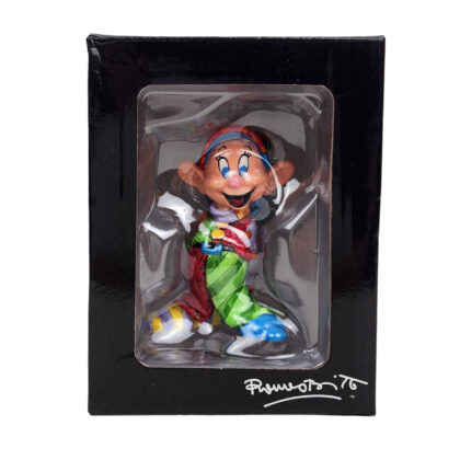 Monty's Disney Britto Dopey Mini Figurine | Enesco 4026298 | Snow White & the Seven Dwarfs | New in Box #71042-8