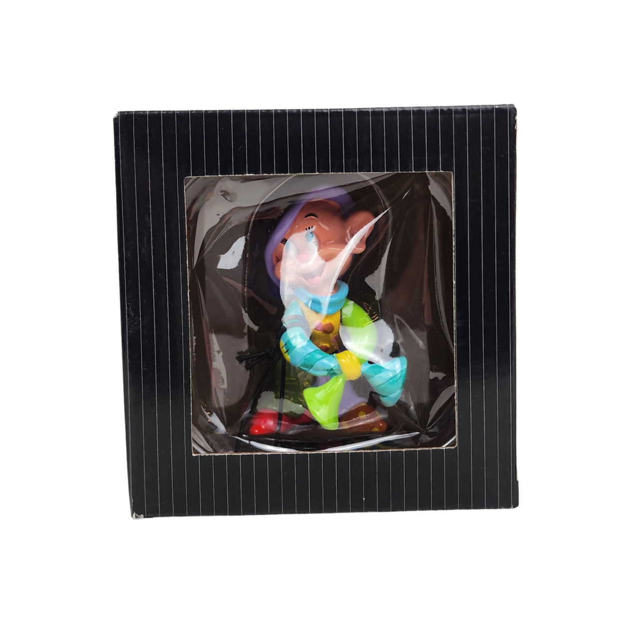 Disney Britto Dopey Mini Figurine | Snow White & the Seven Dwarfs | New in Box #71042-17 Disney Britto Dopey Mini Figurine | Snow White & the Seven Dwarfs | New in Box #71042-17