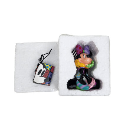 Monty's Disney Britto Minnie Mouse Sitting Mini Figurine | Enesco 4044115 | New in Box #71042-24
