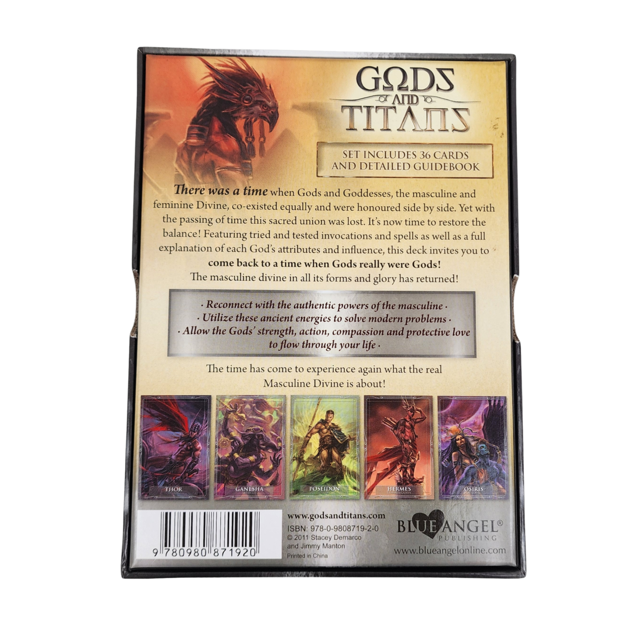 Gods and Titans Book and Oracle Set by Stacey Demarco #71035-7 Gods and Titans Book and Oracle Set by Stacey Demarco #71035-7 - Image 2